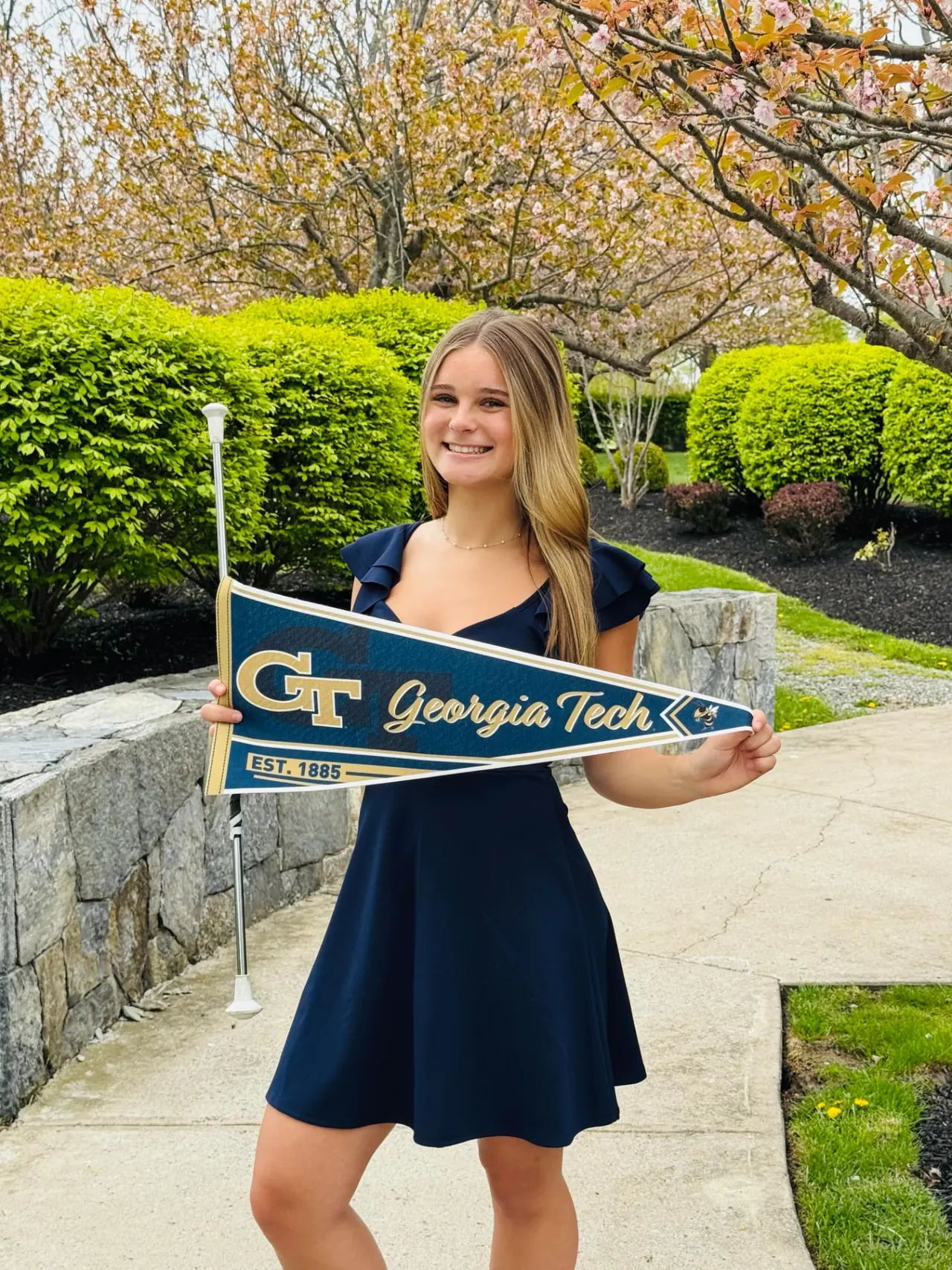 Madison Anderson, Georgia Tech Feature Twirler