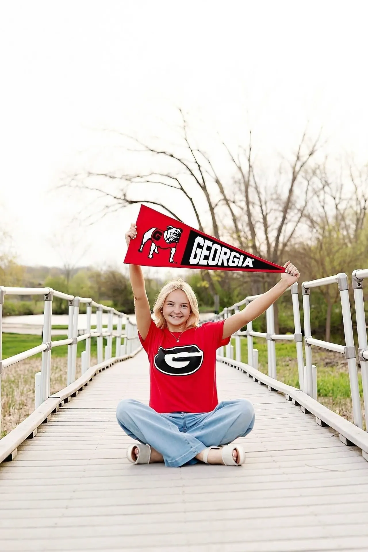 Eden Rasch, University of Georgia Feature Twirler
