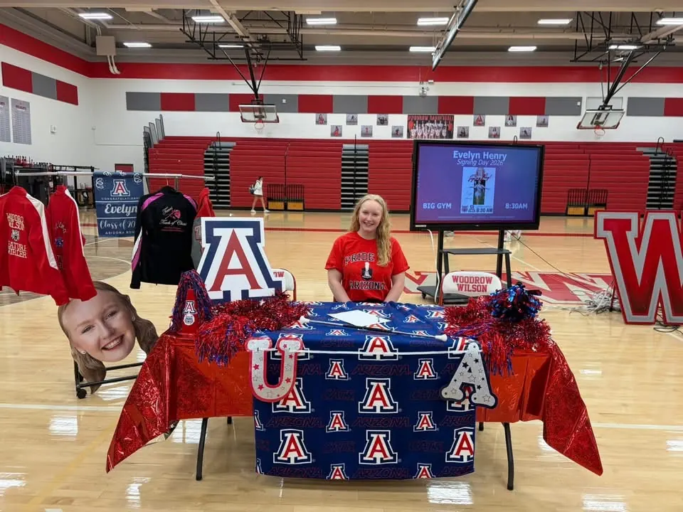 Evelyn Henry, University of Arizona Twirler