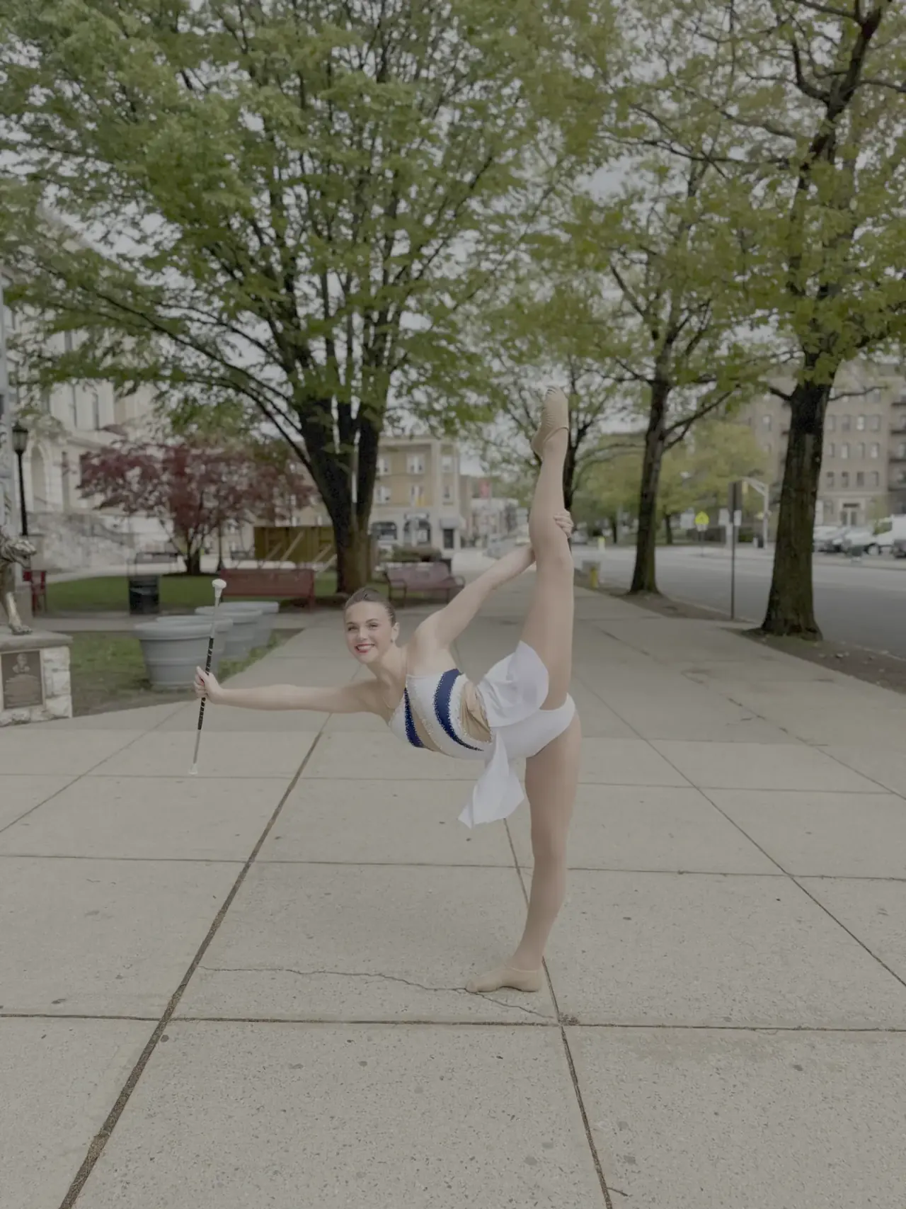 Delaney Higgins, Penn State Blue Sapphire Feature Twirler